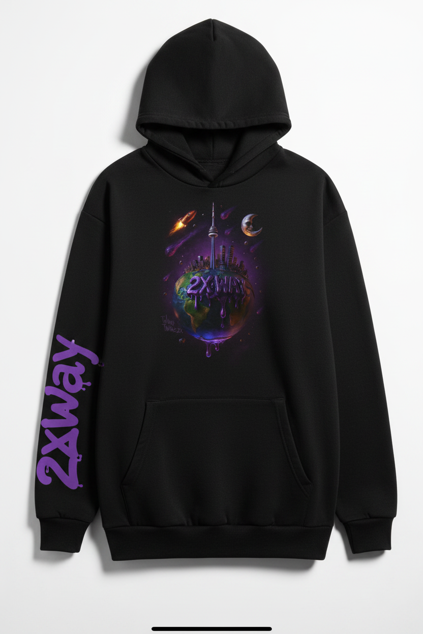 2XWay Black Hoodie